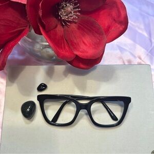 🌹AUTHENTIC KARL LAGERFELD • UNISEX Black Bold Classic Eye Glasses/FRAME